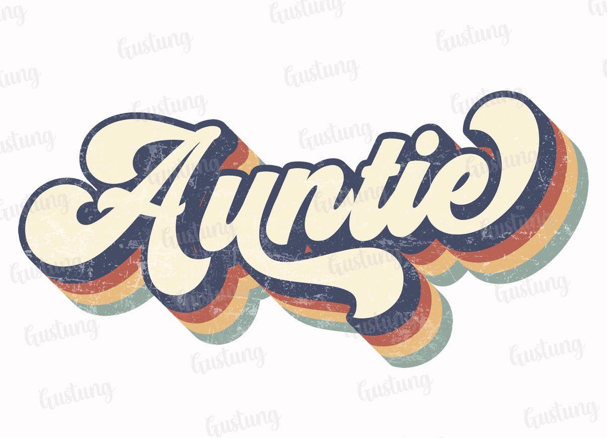 Retro auntie