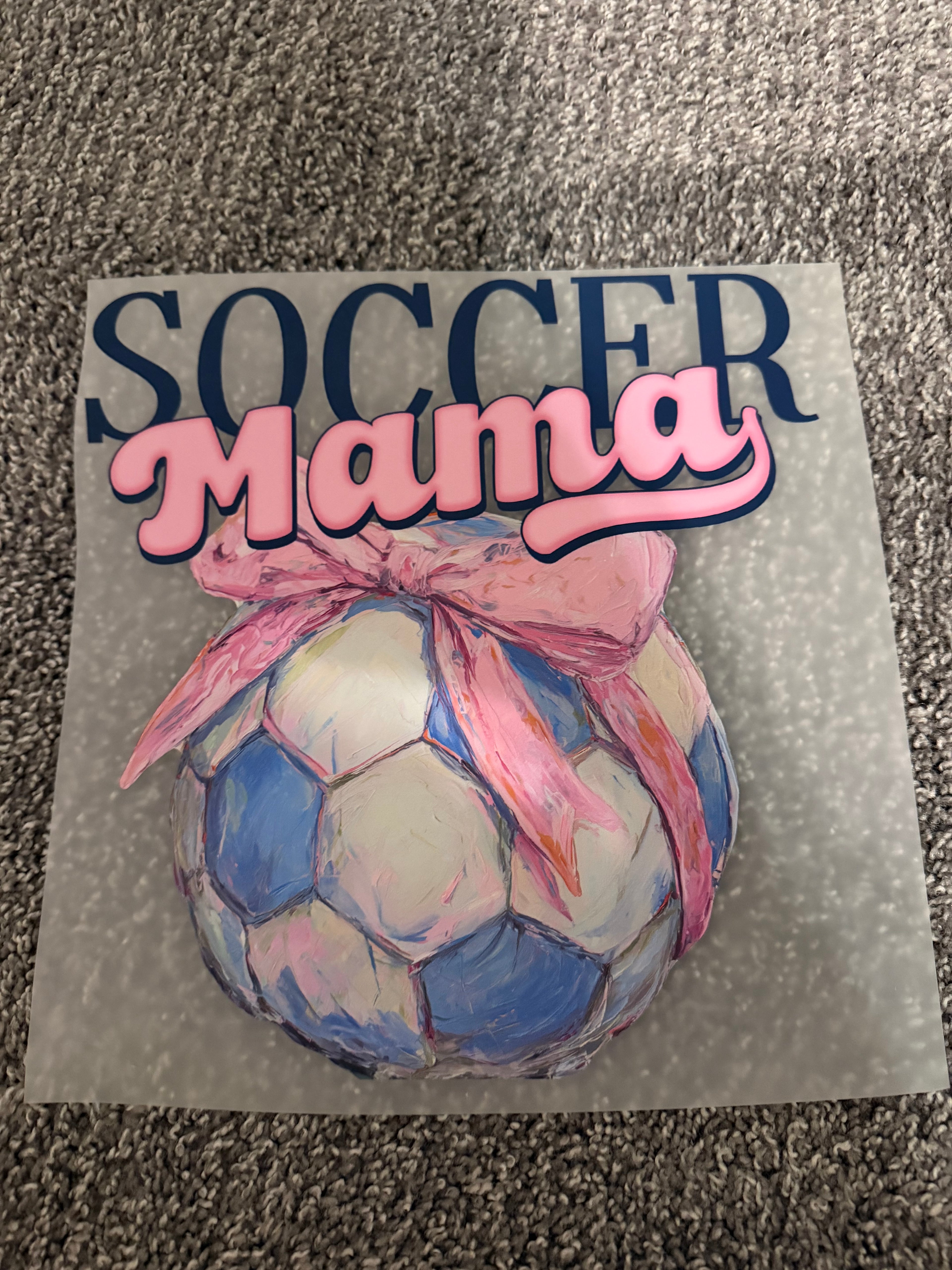 Soccer mama bow