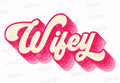 Pink retro wifey