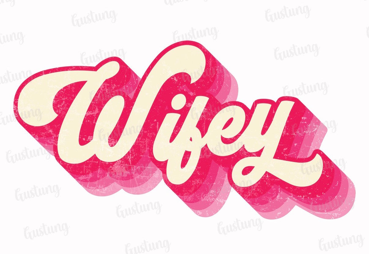 Pink retro wifey