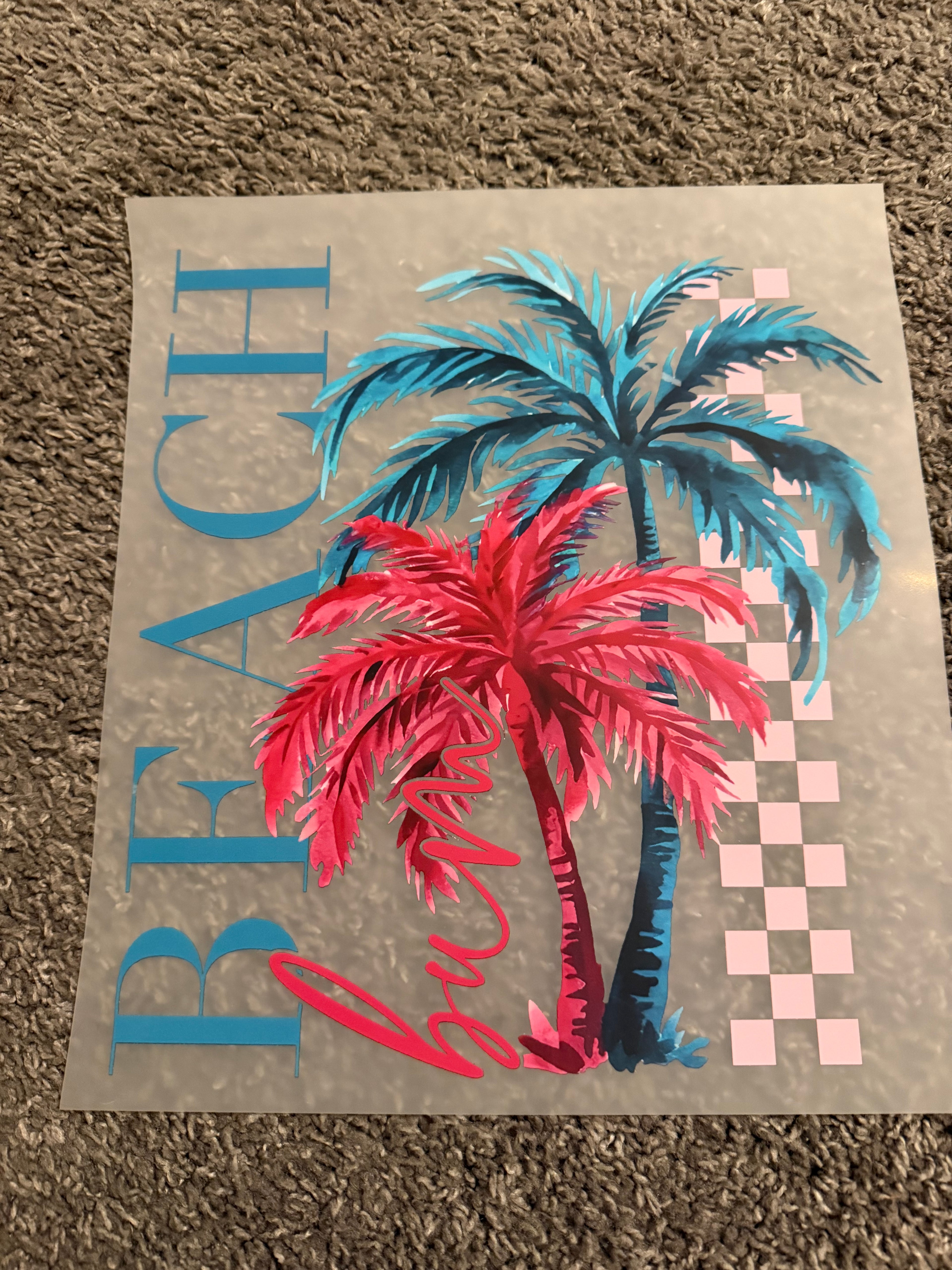 Beach bum palms