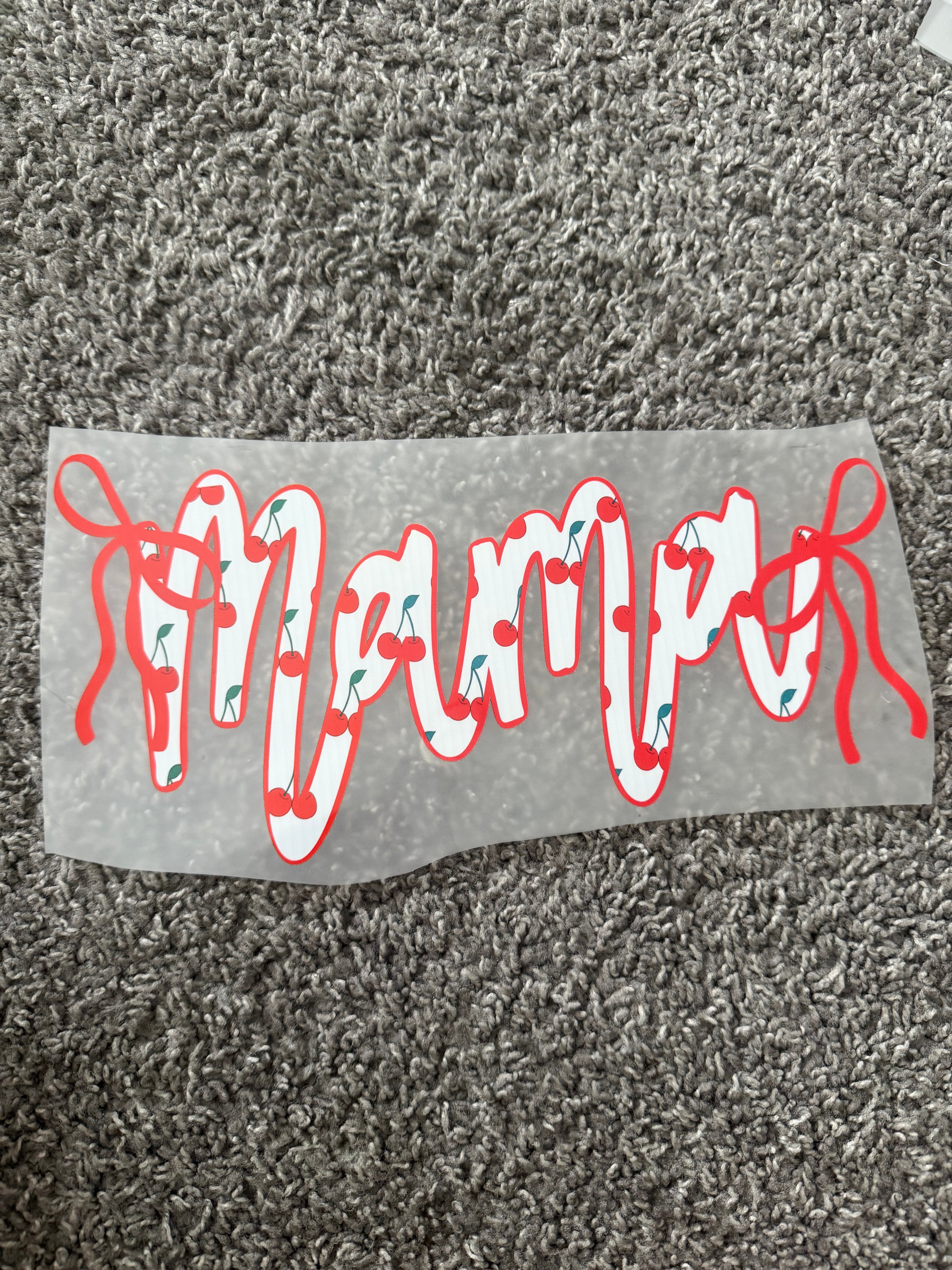 Red bow mama