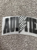 Checkered retro auntie
