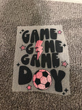 Retro pink game day
