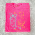 Cowgirl Boots Trendy Shirt RTS